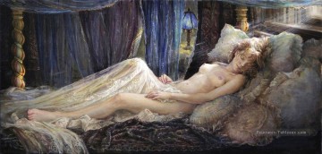  impressionist tableau - Jolie femme HH 06 impressionniste
